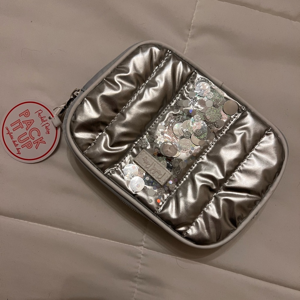 Silver Belt Bag
